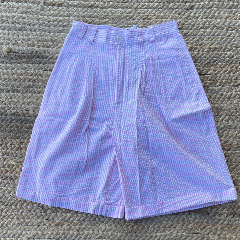 Westbound Lavender Checkered Women's Shorts